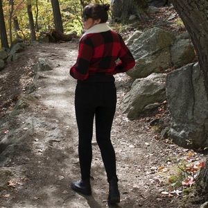 Woolrich classic check bomber jacket! Super RARE!